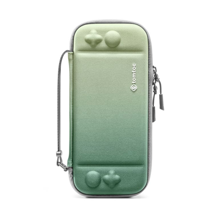 TOMTOC Estuche Ligero para Nintendo Switch OLED - Verde Matcha