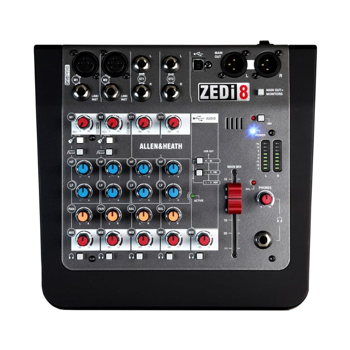 ALLEN & HEATH - Mixer Análogo Allen & Heath ZEDi-8