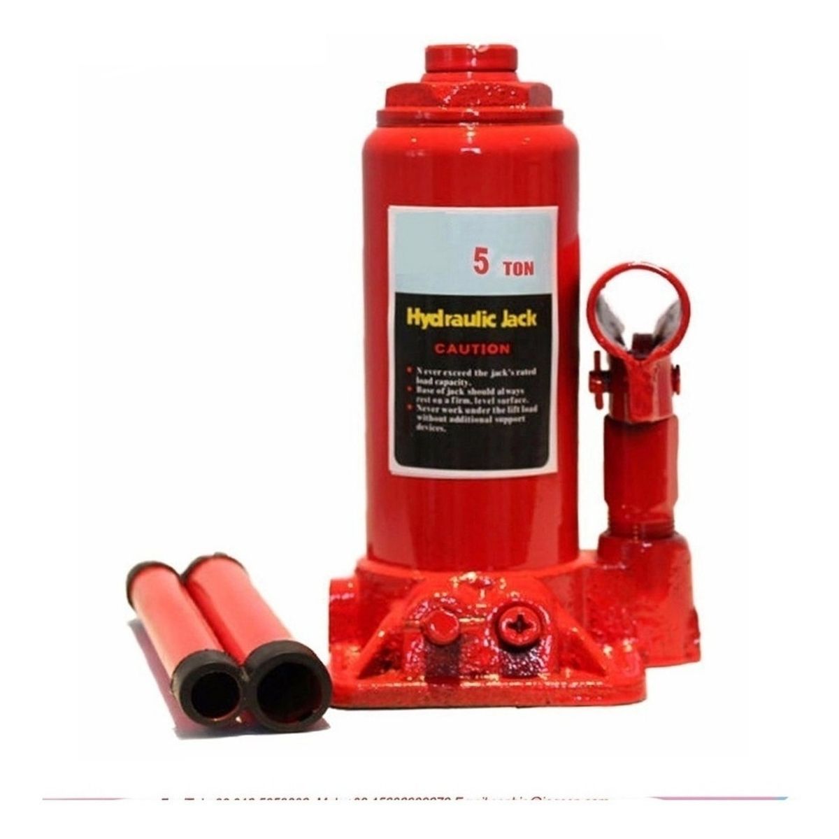 GENERICO - Gata Hidráulica Tipo Botella 5 Toneladas