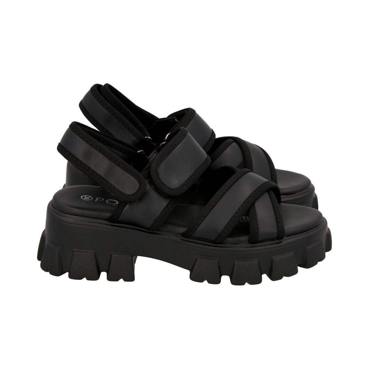 POLICE - Sandalia Mujer Negro Mixen 22 Police