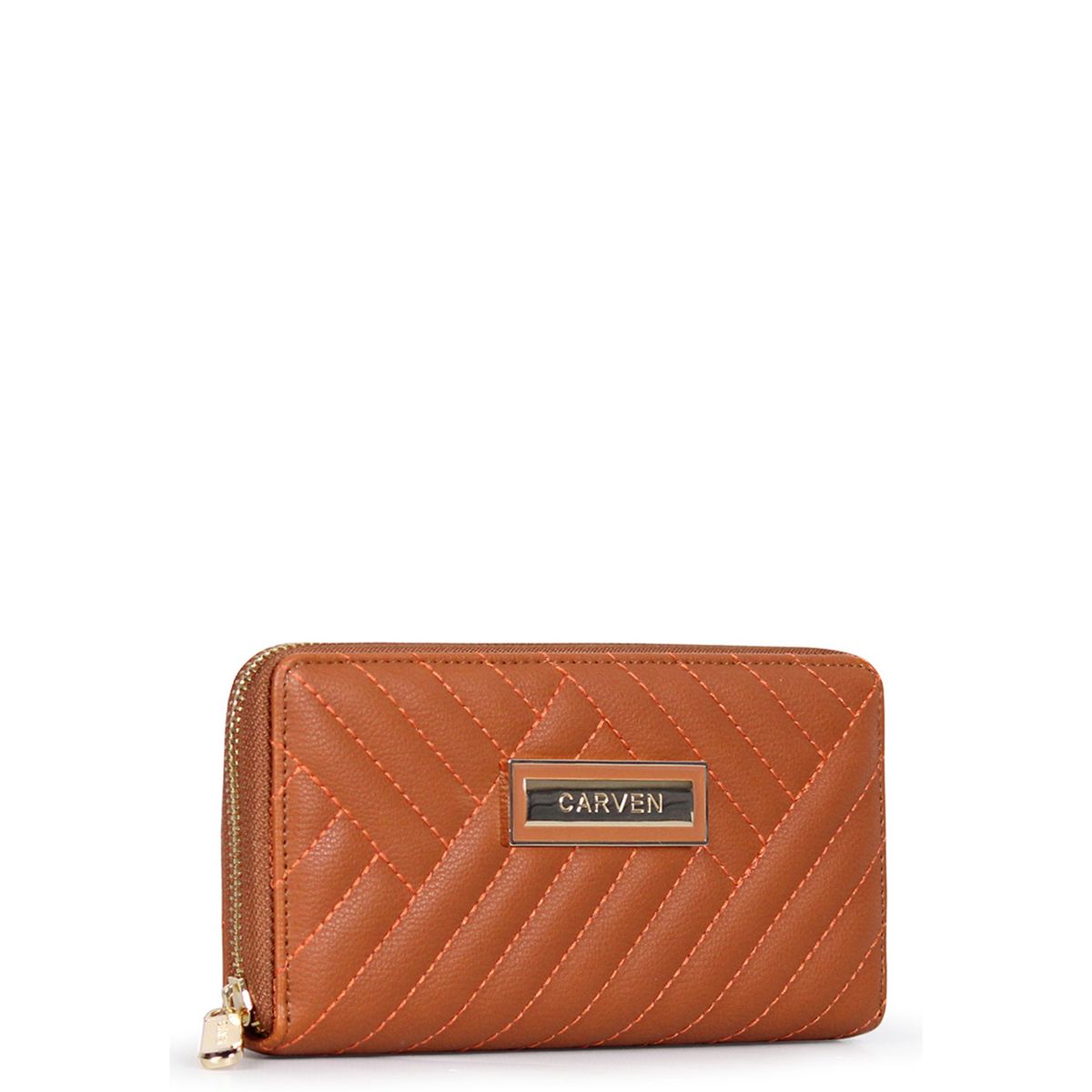 CARVEN - Billetera de mujer Ava brown Carven Paris