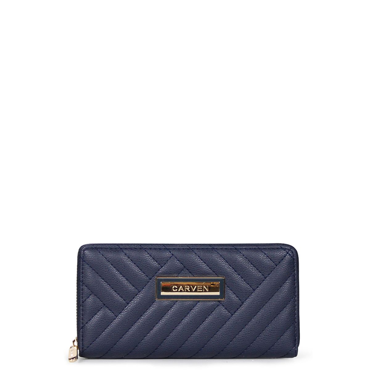 CARVEN - Billetera de mujer Ava azul Carven Paris