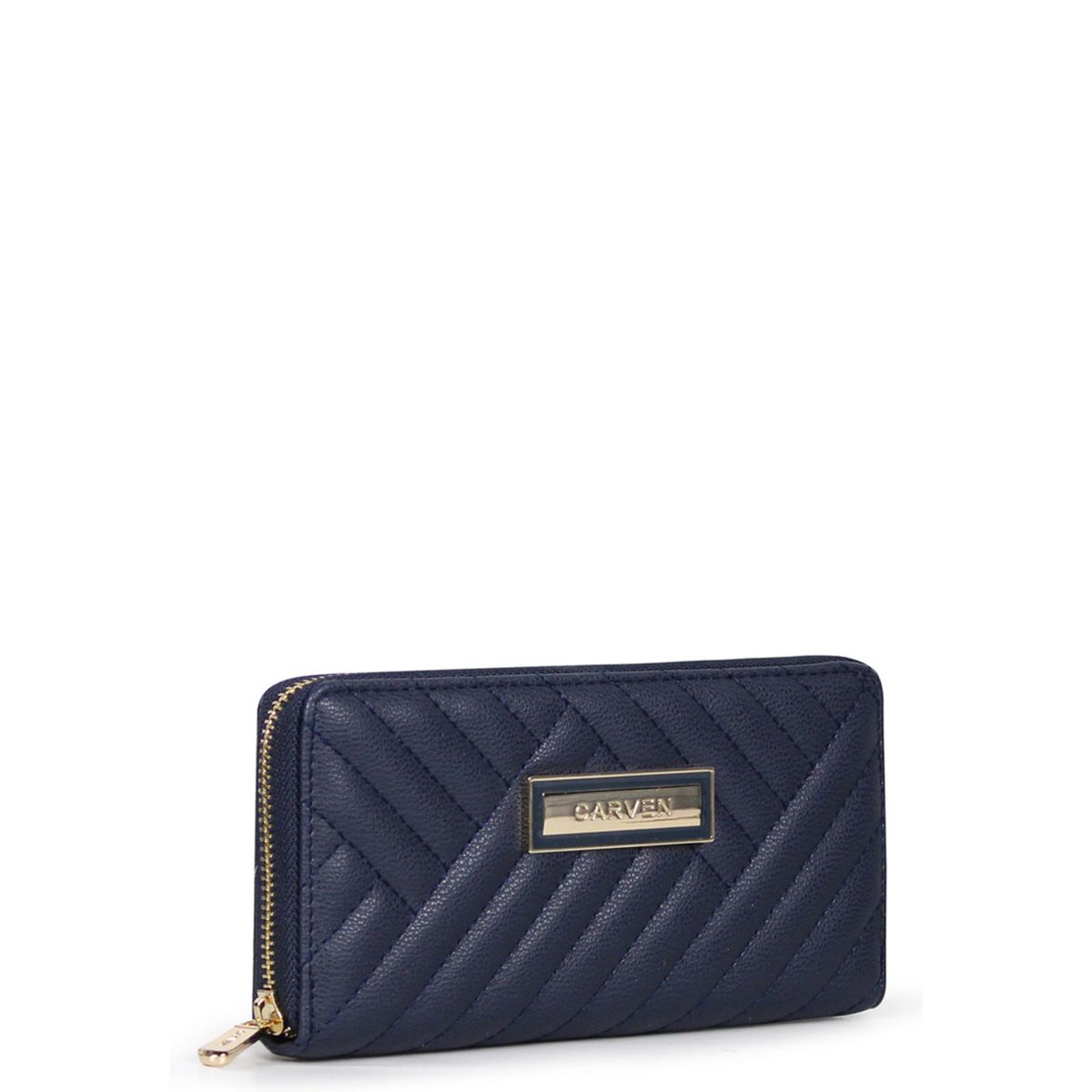 CARVEN - Billetera de mujer Ava azul Carven Paris