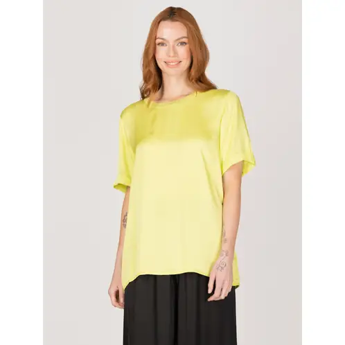 LINEATRE - POLERA MANGA CORTA LIMON