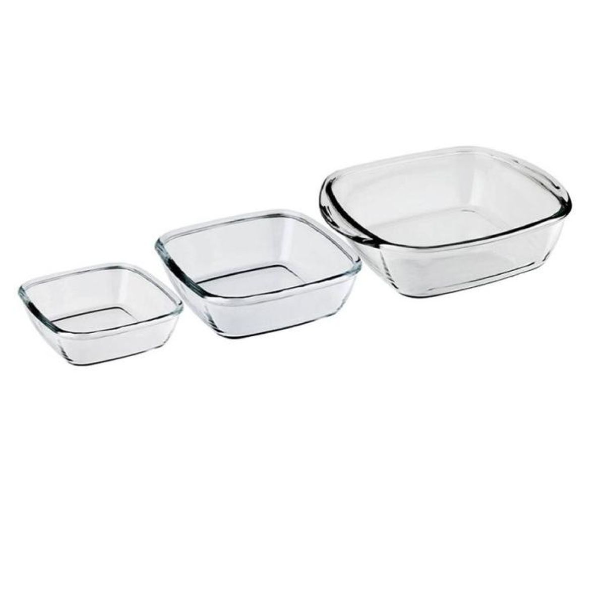 IMAHE - SET 3 ASADERAS CUADRADA IMAHE