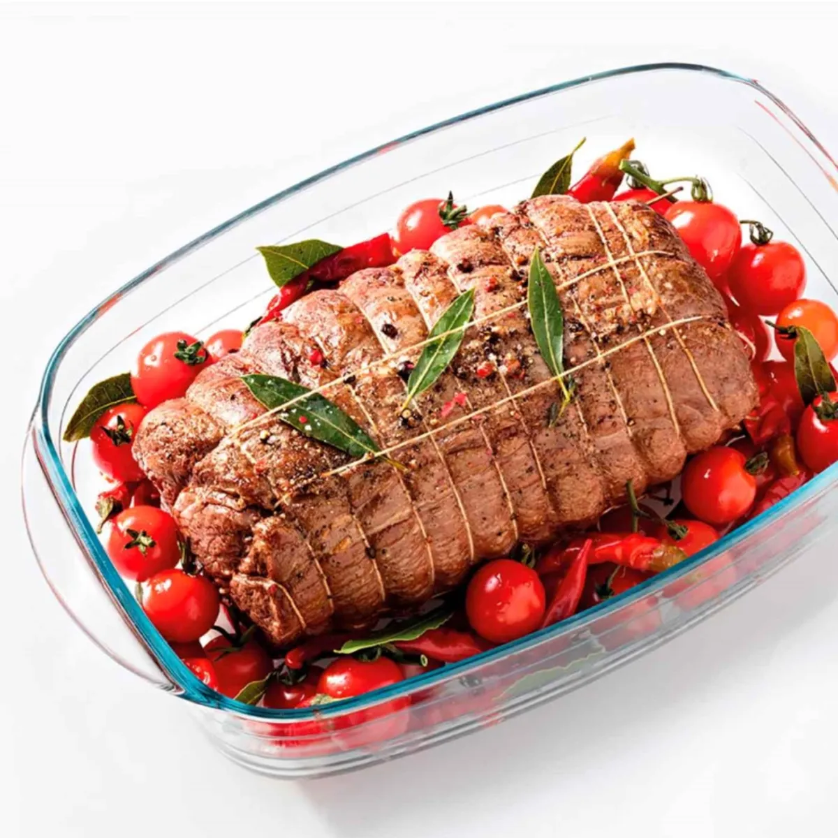 IMAHE - SET 2 ASADERAS RECTANGULAR 1.8 - 3 LT. IMAHE