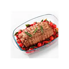 IMAHE - SET 2 ASADERAS RECTANGULAR 1.8 - 3 LT.