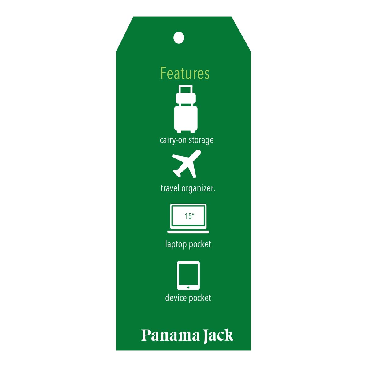 PANAMA JACK - Mochila Hombre multifunción 18 Litros Azul Panama Jack