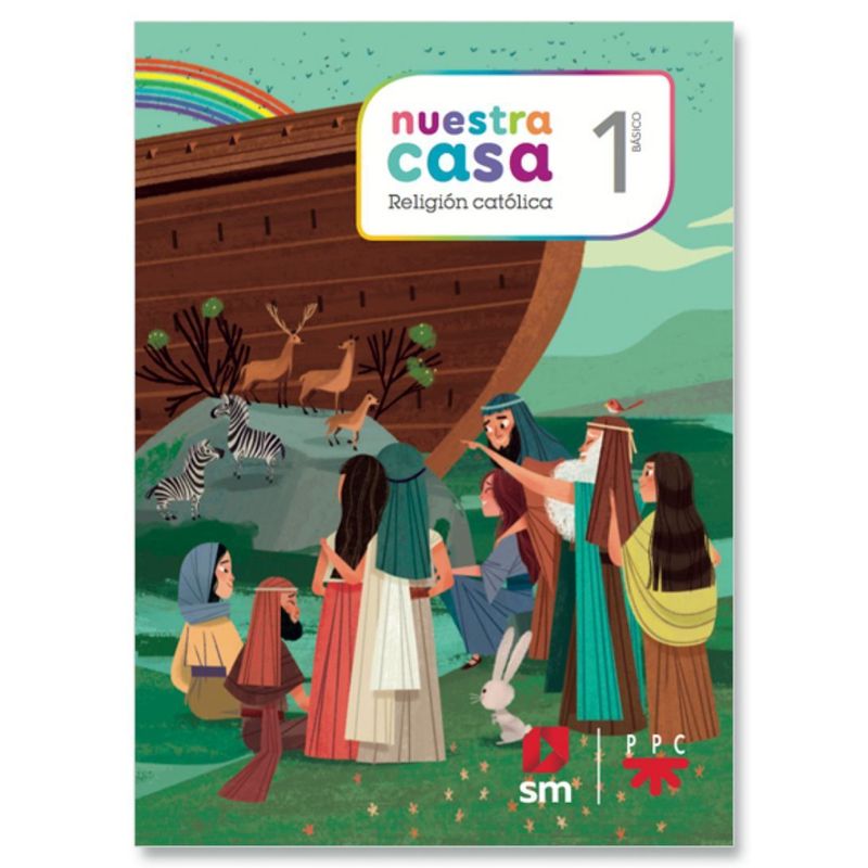 TOP10BOOKS - TEXTO NUESTRA CASA 1 BÁSICO RELIGIÓN. Editorial: Ediciones SM