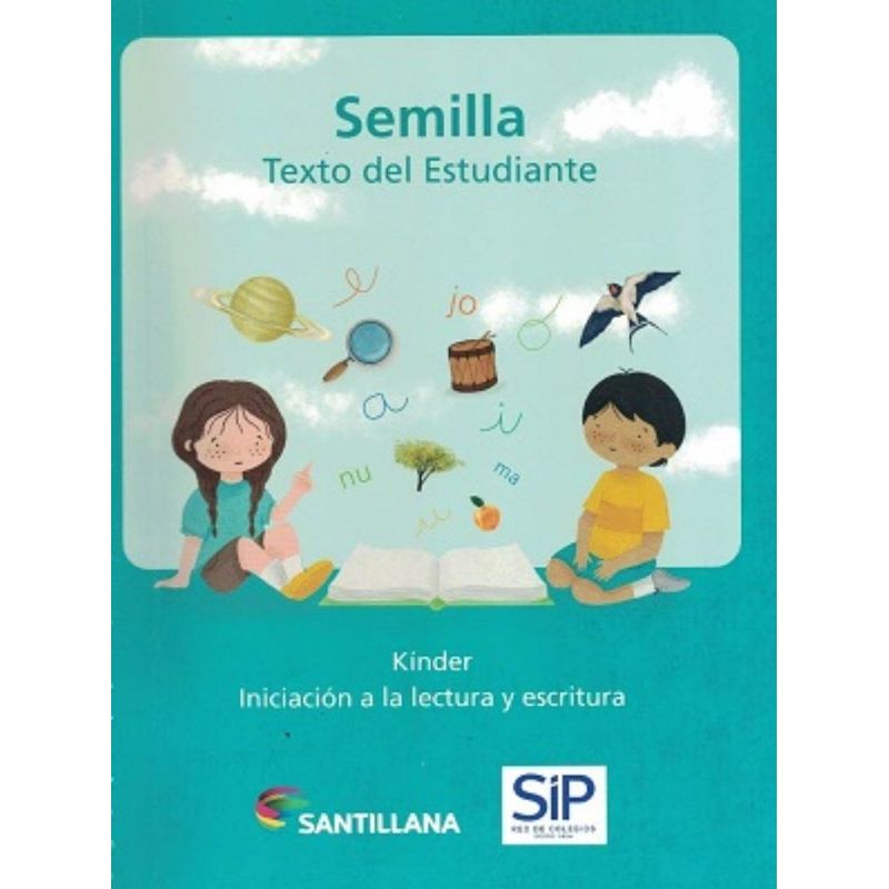 TOP10BOOKS - SEMILLA KINDER- INICIACION A LA LECTURA Y ESCRITURA-EDICION 2022. Editorial: Santillana