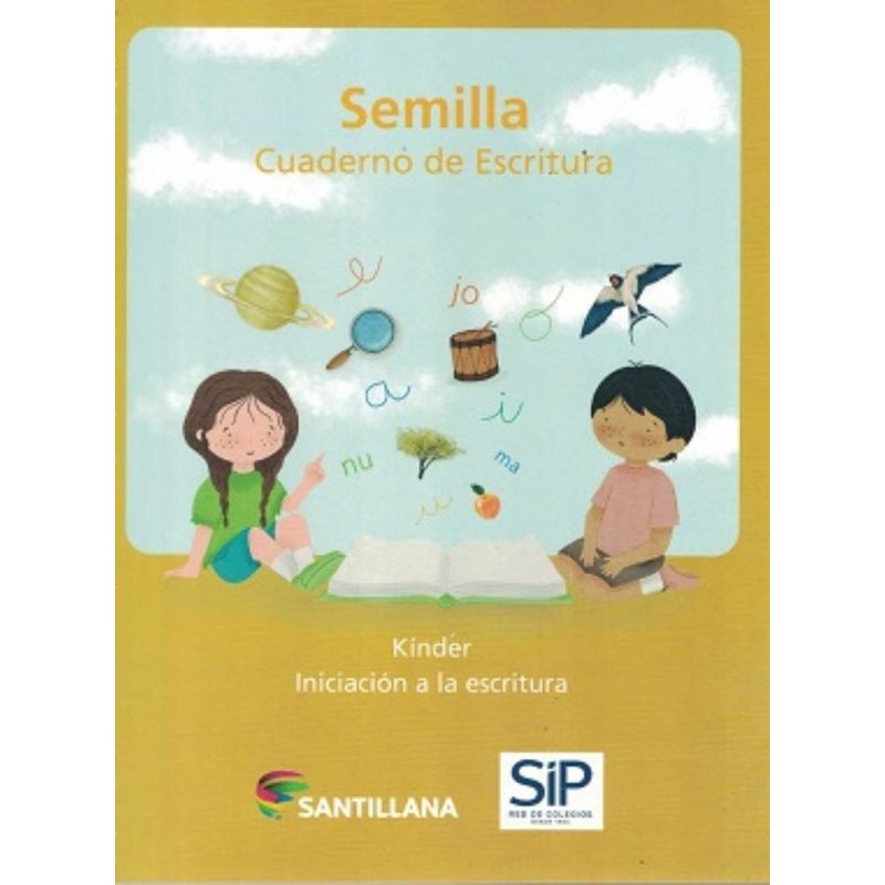 TOP10BOOKS - SEMILLA KINDER CUADERNO DE ESCRITURA-EDICION 2022. Editorial: Santillana