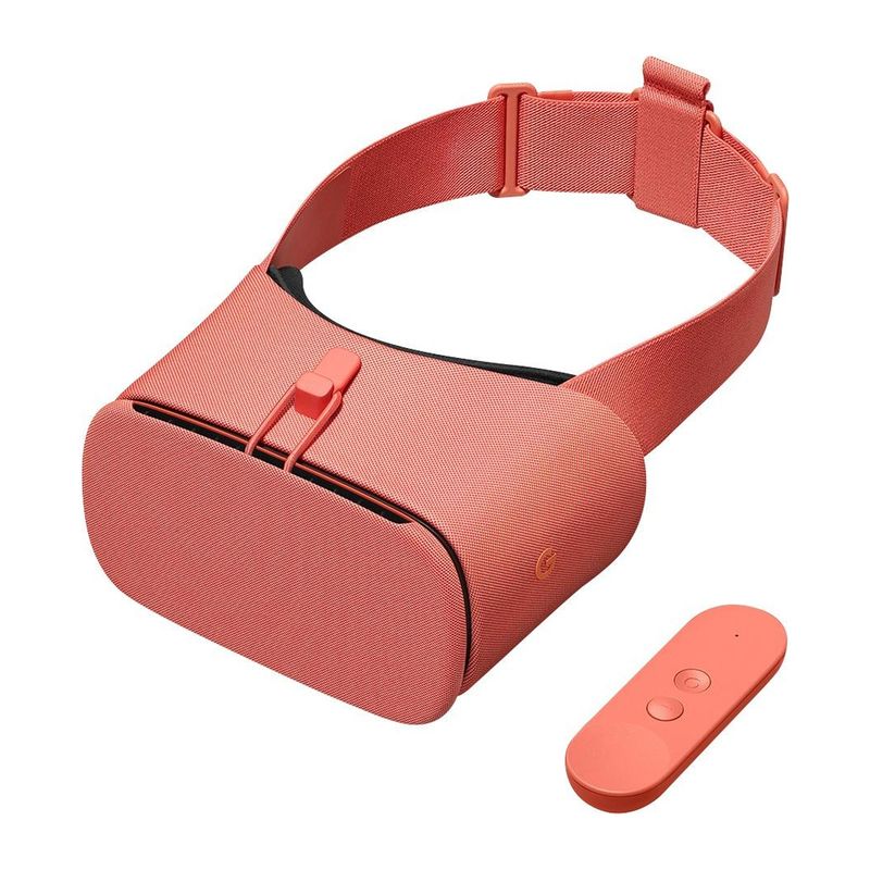 GOOGLE - Lentes de Realidad Virtual VR Google Daydream Coral Android