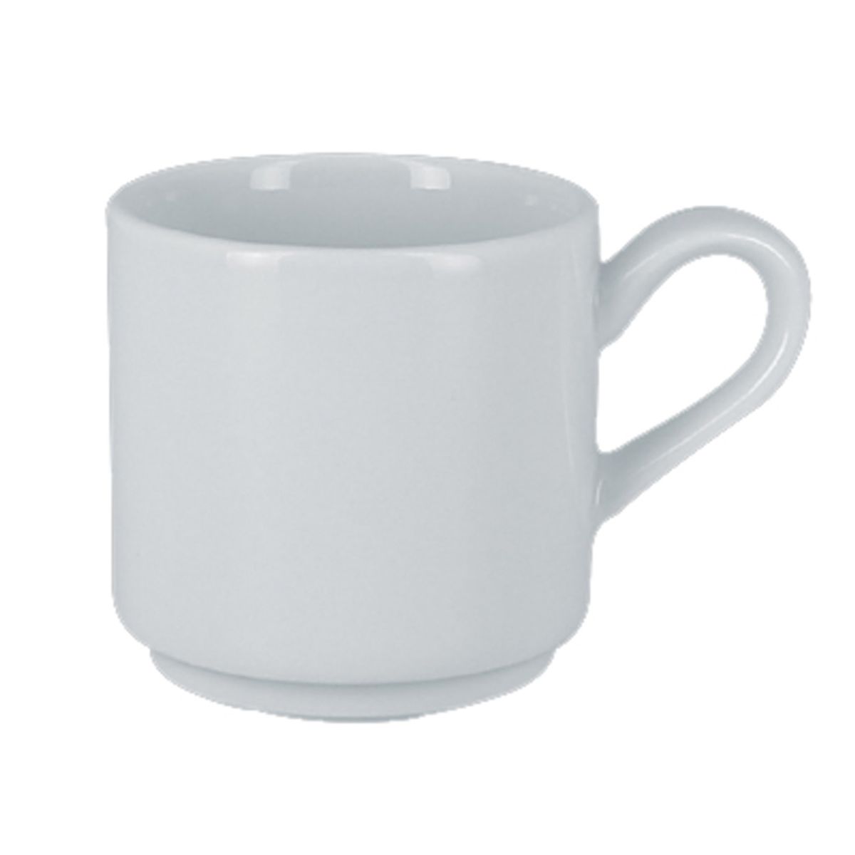 RAK PORCELAIN - SET DE 6 TAZA PORCELANA BLANCO 90CC ACCES RAK RAK PORCELAIN