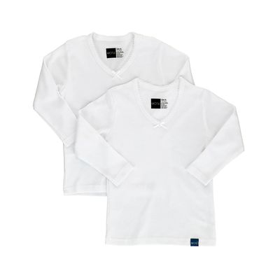 Imagen 2 del producto Camiseta manga larga algodón pack 2