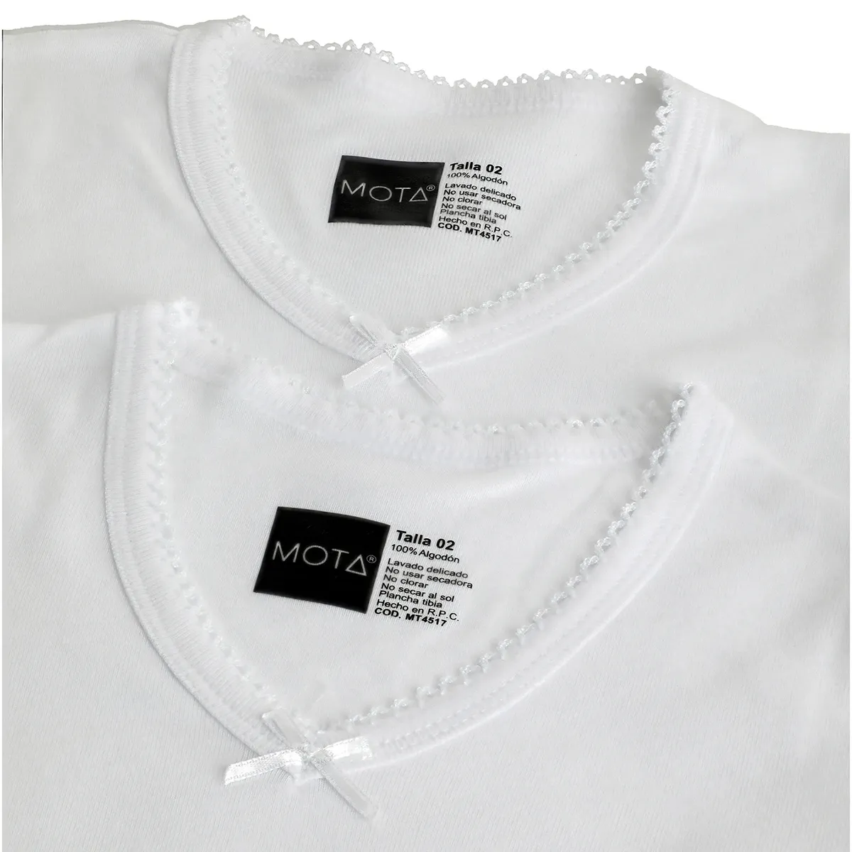 MOTA - Camiseta manga larga algodón pack 2 mota