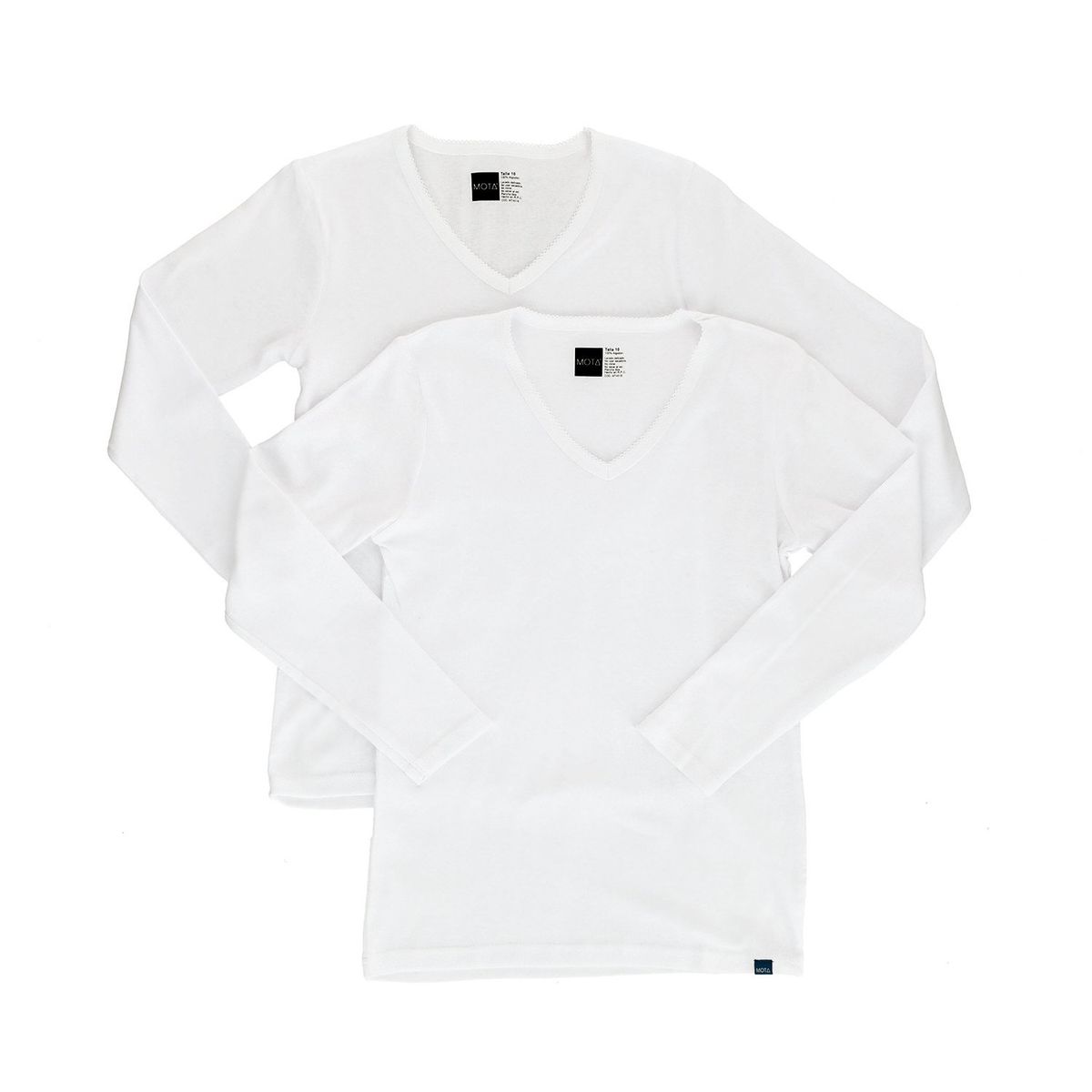 MOTA - Camiseta manga larga algodón pack 2 mota