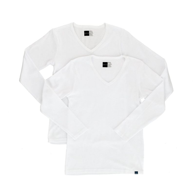 MOTA - Camiseta manga larga algodón pack 2 mota