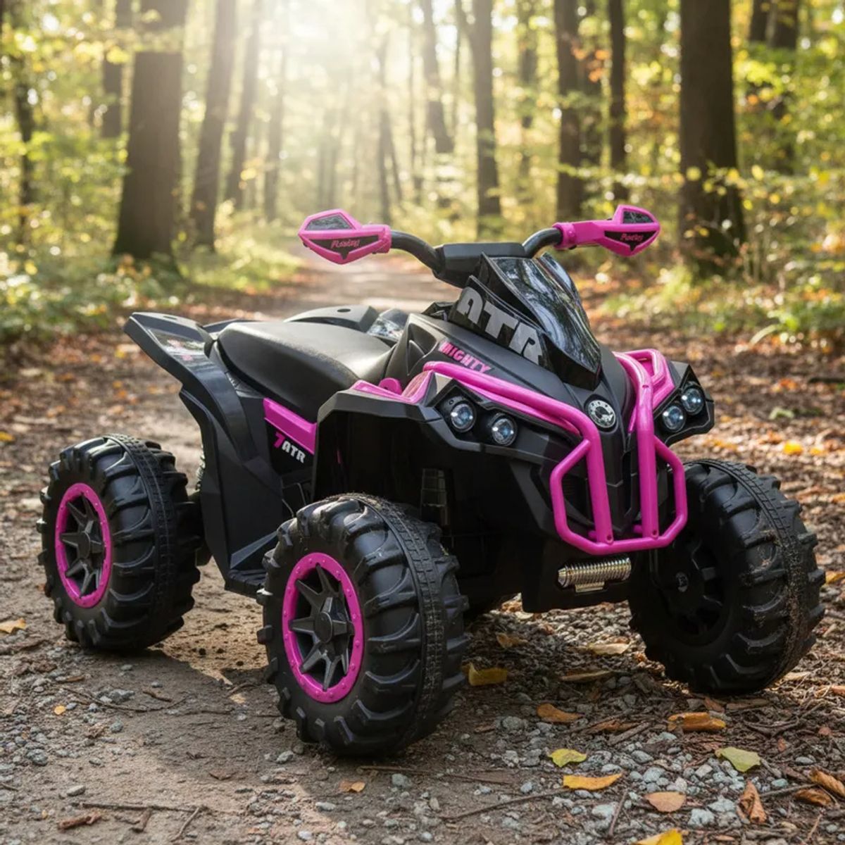 BEBESIT - Cuatrimoto a Batería Sport Road Rosa Bebesit