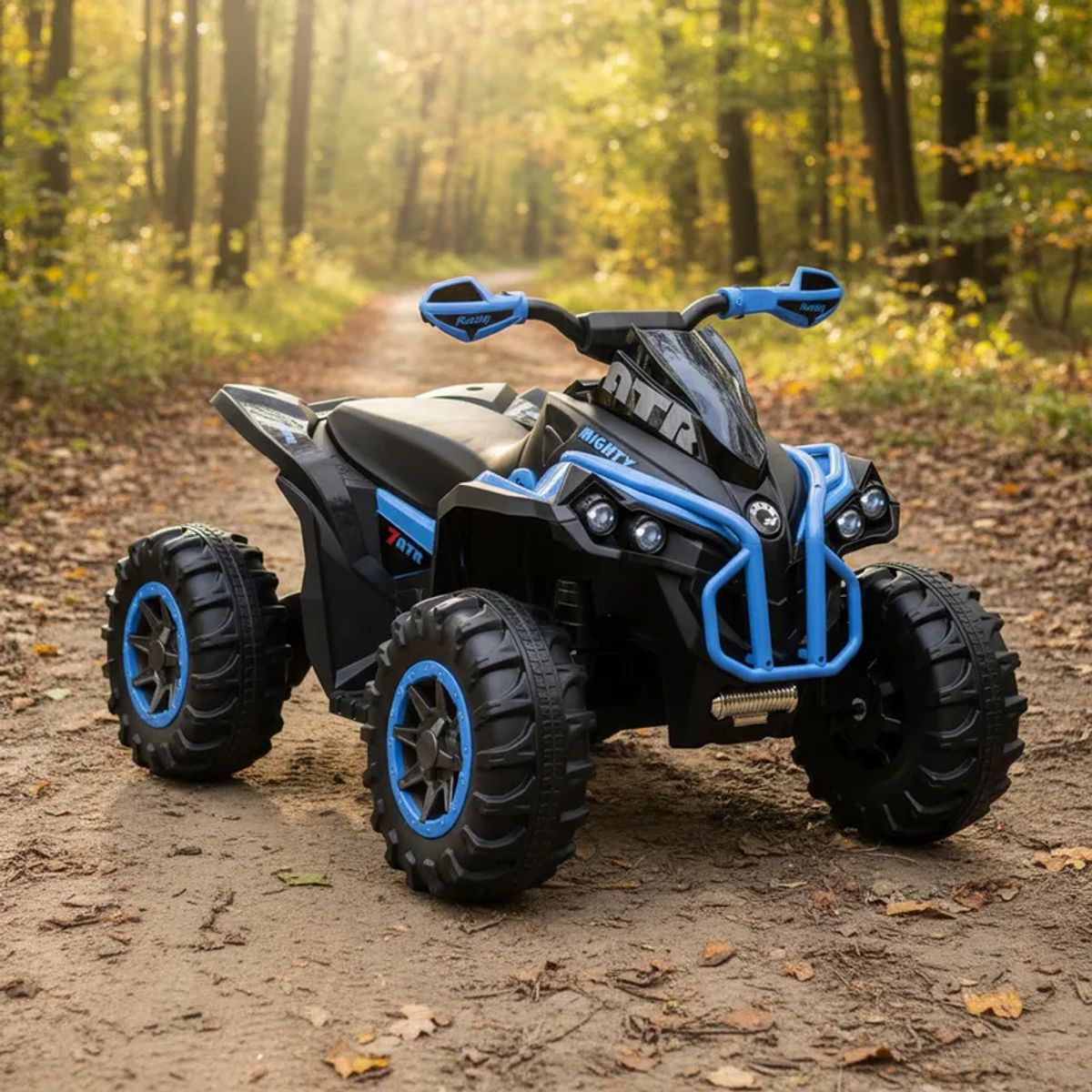 BEBESIT - Cuatrimoto a Batería Sport Road Azul Bebesit