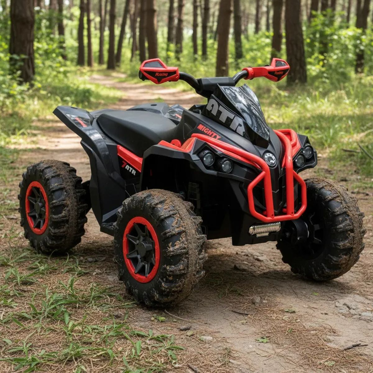 BEBESIT - Cuatrimoto a Batería Sport Road Roja Bebesit