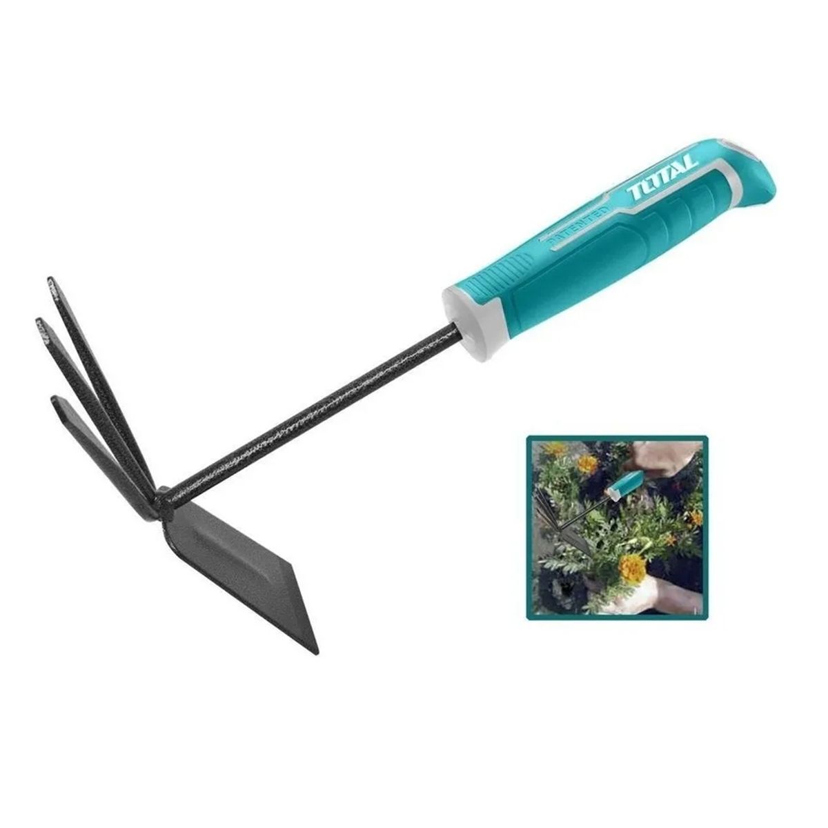 TOTAL TOOLS - Azadilla Combinada De Jardin