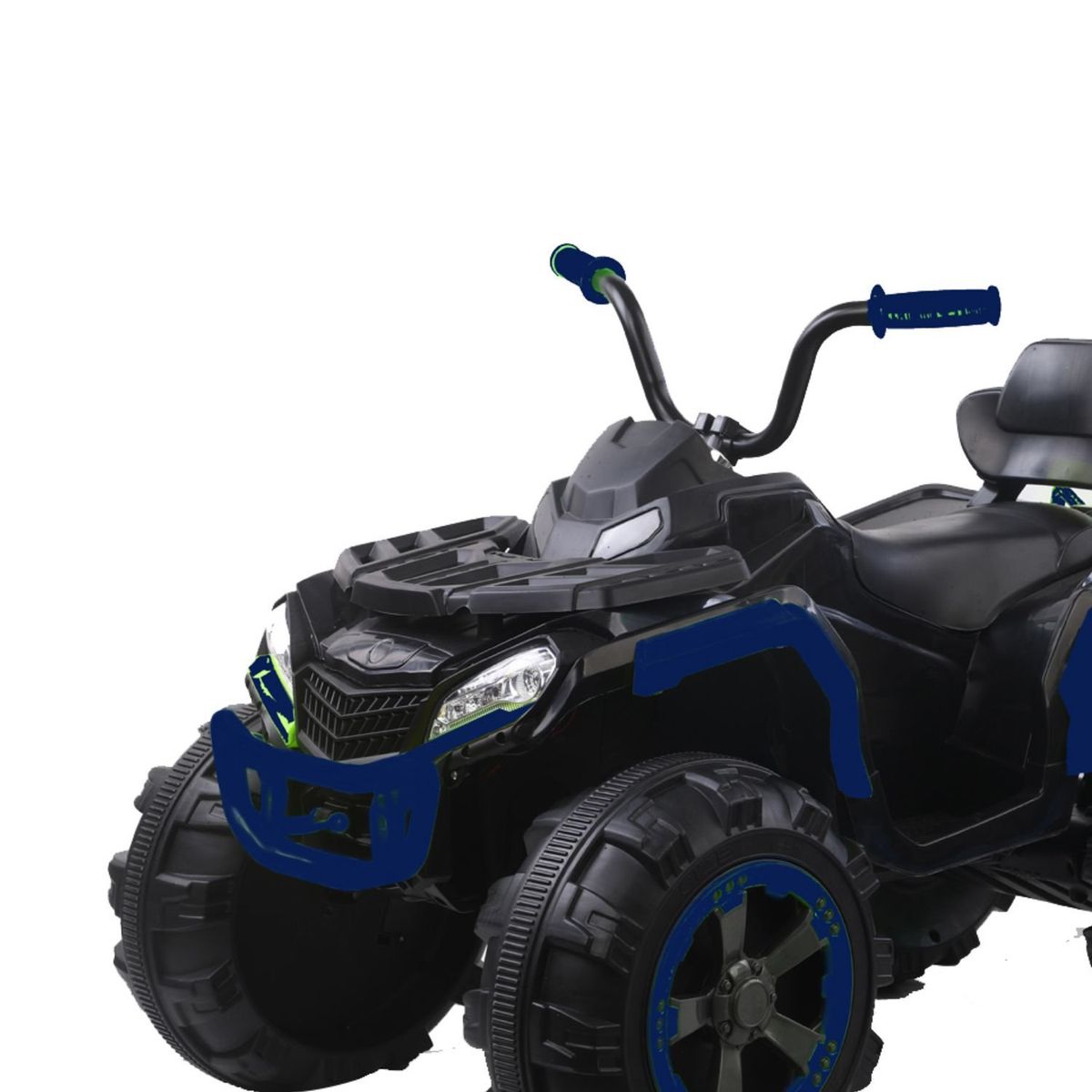 BEBESIT - Cuatrimoto a Batería Quad con Carro Azul Bebesit