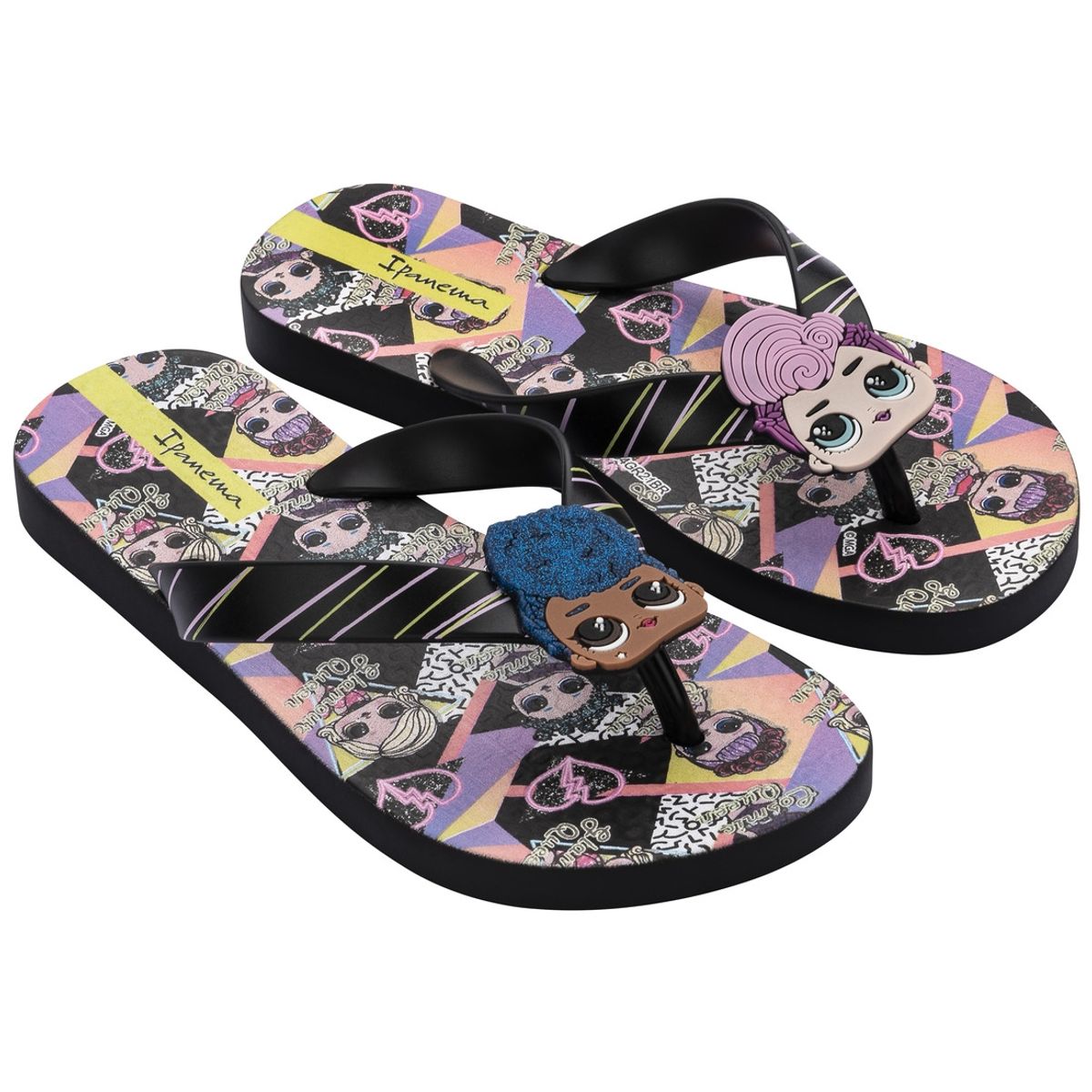 IPANEMA - Sandalia Infantil Negro Lol 236 Ipanema