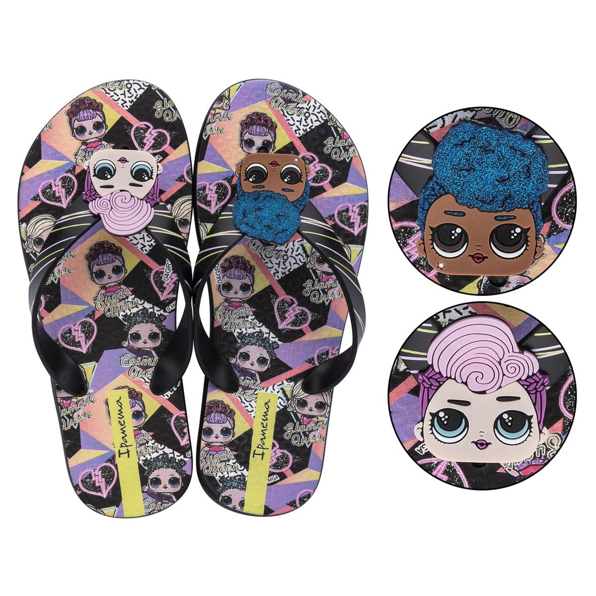 IPANEMA - Sandalia Infantil Negro Lol 236 Ipanema