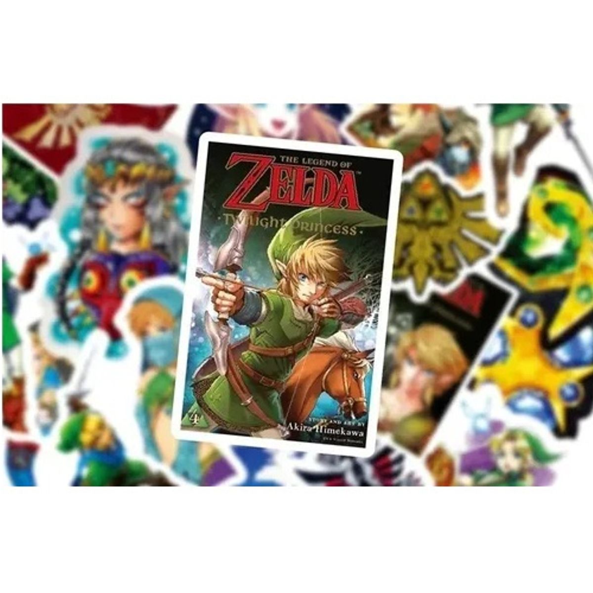 GARSIL - 50 Stickers Zelda - Etiquetas Autoadhesivas - S242