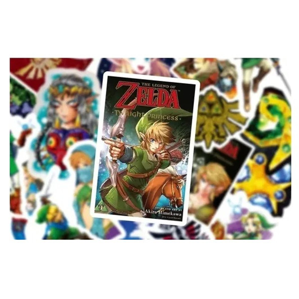 GARSIL - 50 Stickers Zelda - Etiquetas Autoadhesivas - S242