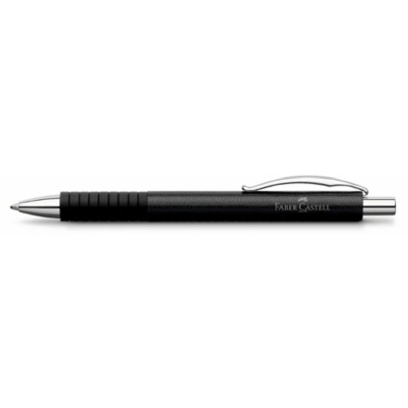 FABER-CASTELL - Bolígrafo Black Cuero Trazo B Faber-Castell