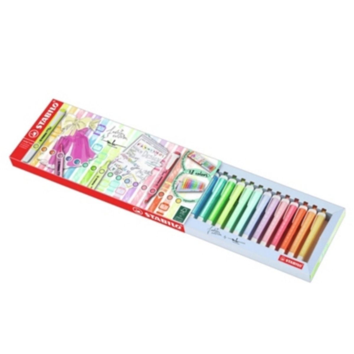 STABILO - Set 18 Destacadores Stabilo Swing cool fashion edition