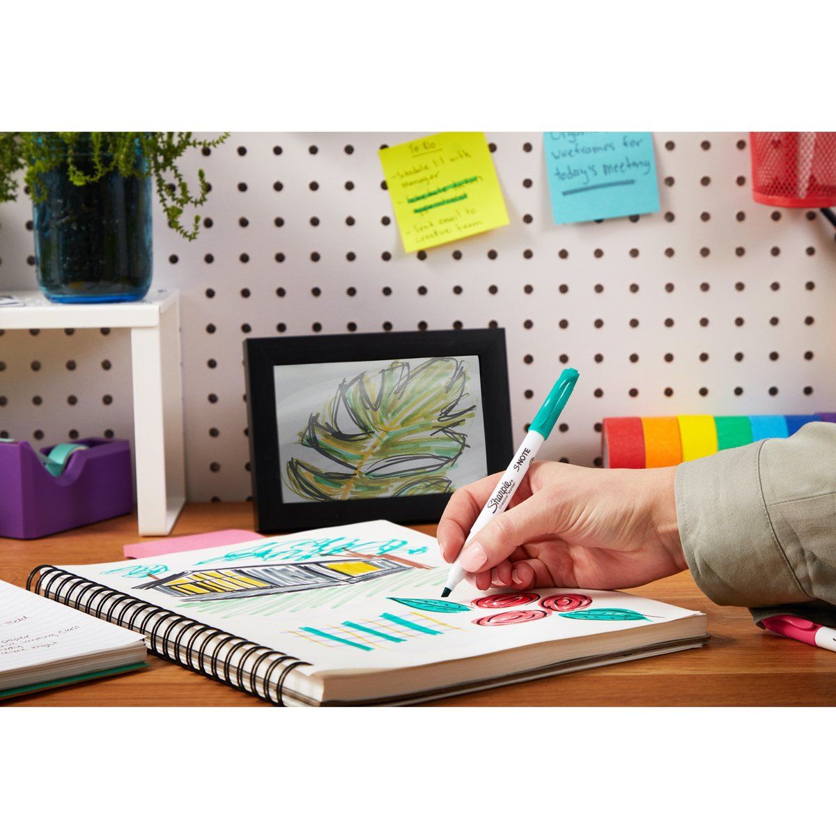 SHARPIE - Destacadores Sharpie Note Set 24 Tonos Pasteles