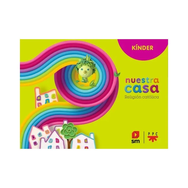 TOP10BOOKS - TEXTO NUESTRA CASA KINDER RELIGIÓN. Editorial: Ediciones SM