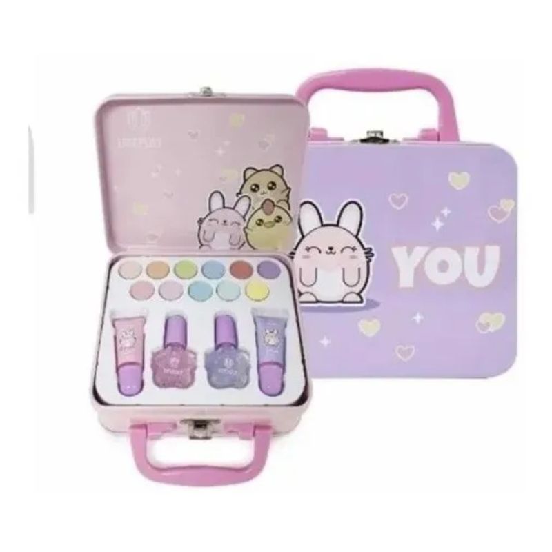 GENERICO - Mini carterita de maquillaje niñas pinta de verdad
