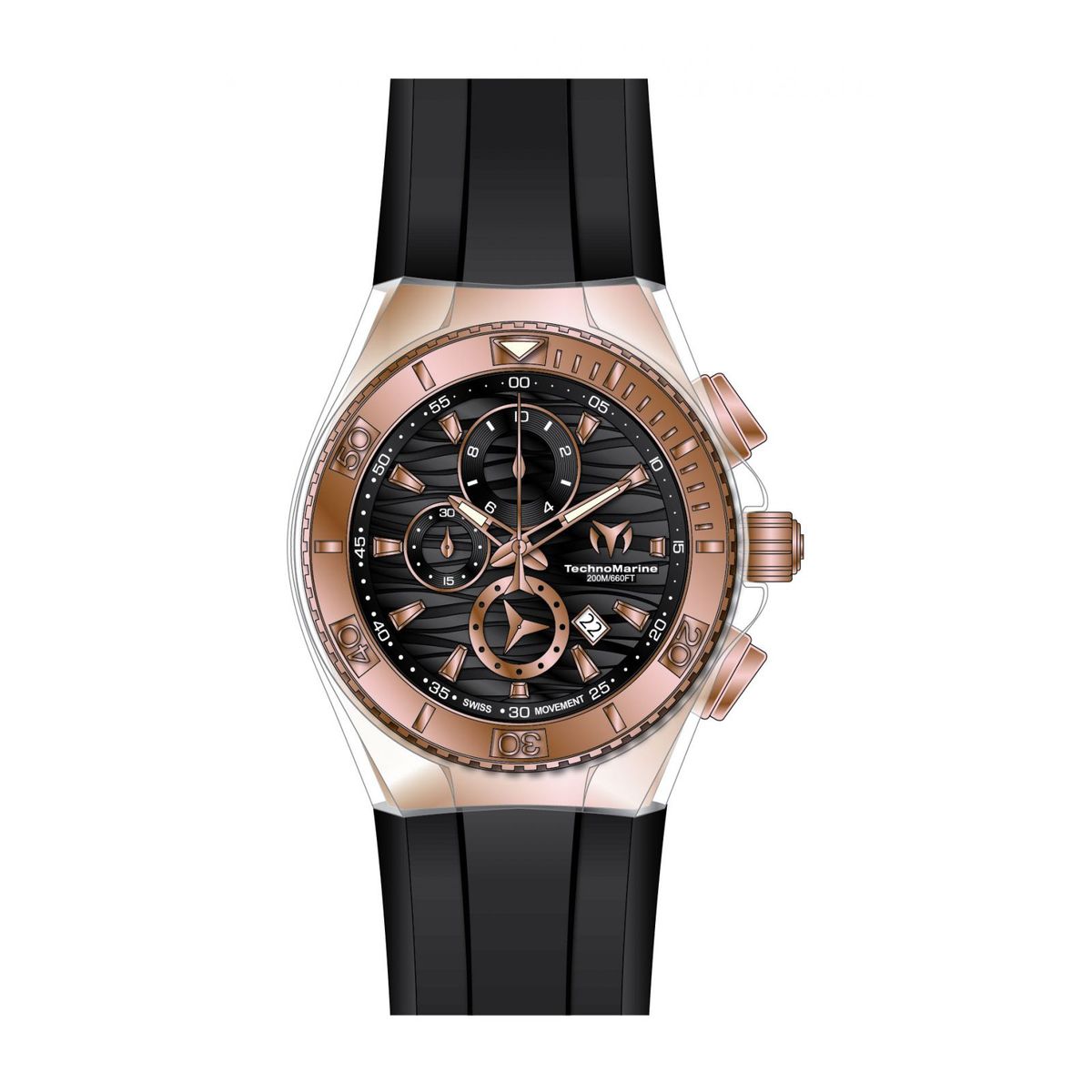 TECHNOMARINE - Reloj Technomarine TM-115048 Cruise Quartz Hombre
