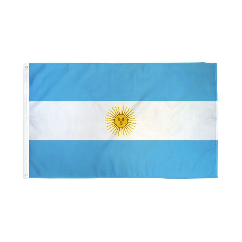 GENERICO - Bandera de Argentina de 90cm x 60cm
