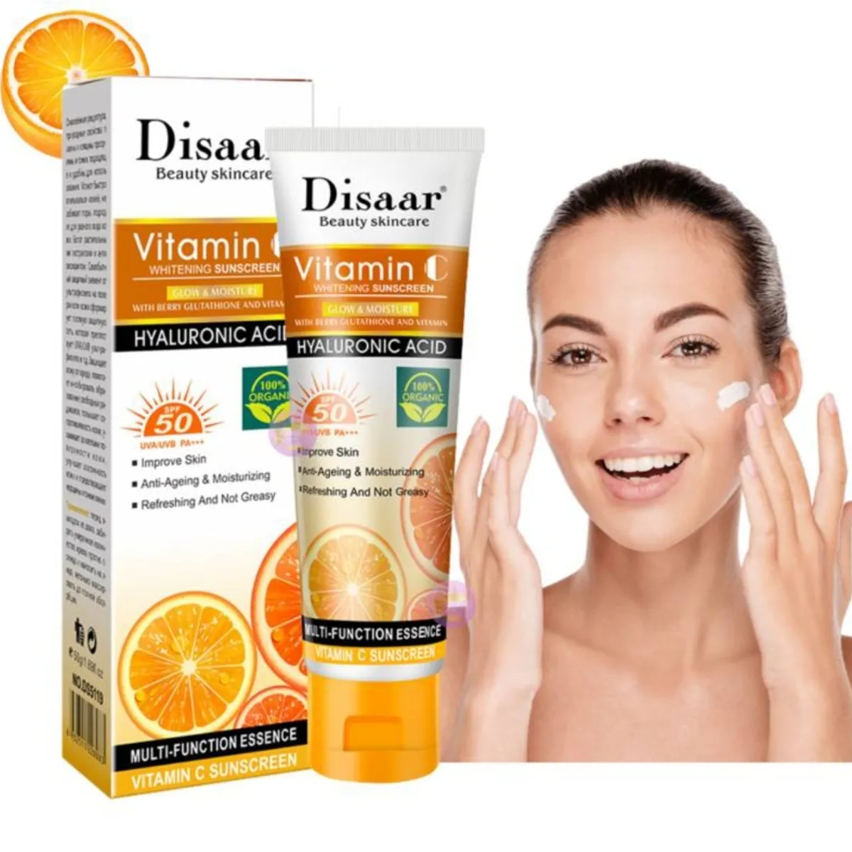 DISAAR - Protector Solar Bloqueador De Vitamina C En Crema