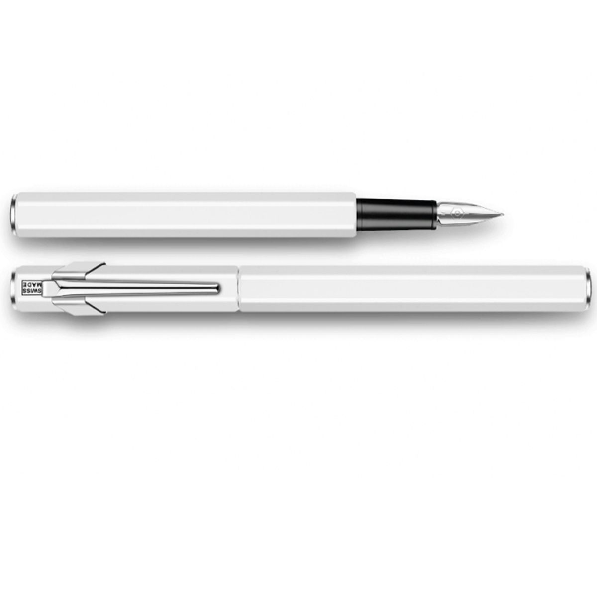 CARAN D'ACHE - Pluma Metalica Caran d Ache 849 Blanca