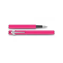CARAN D'ACHE - Pluma Metalica Caran d Ache 849 Rosa Fluor