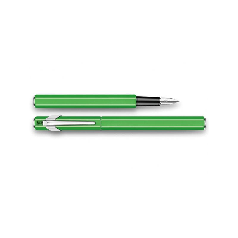 CARAN D'ACHE - Pluma Metalica Caran d Ache 849 Verde Fluor