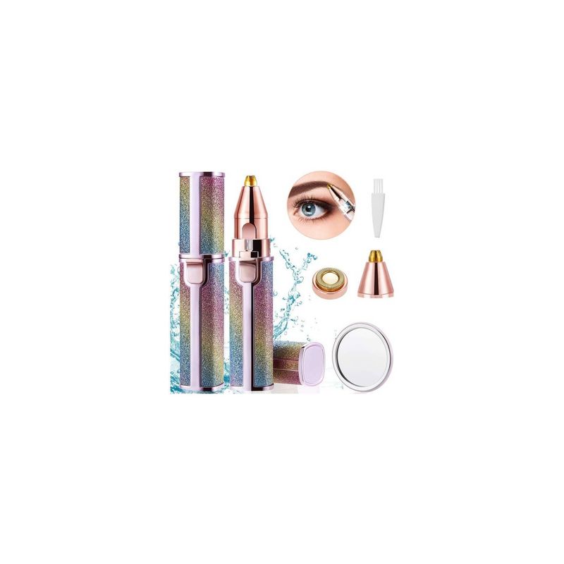 GENERICO - Depiladora Facial y Cejas 2 En 1 Portatil Recargable