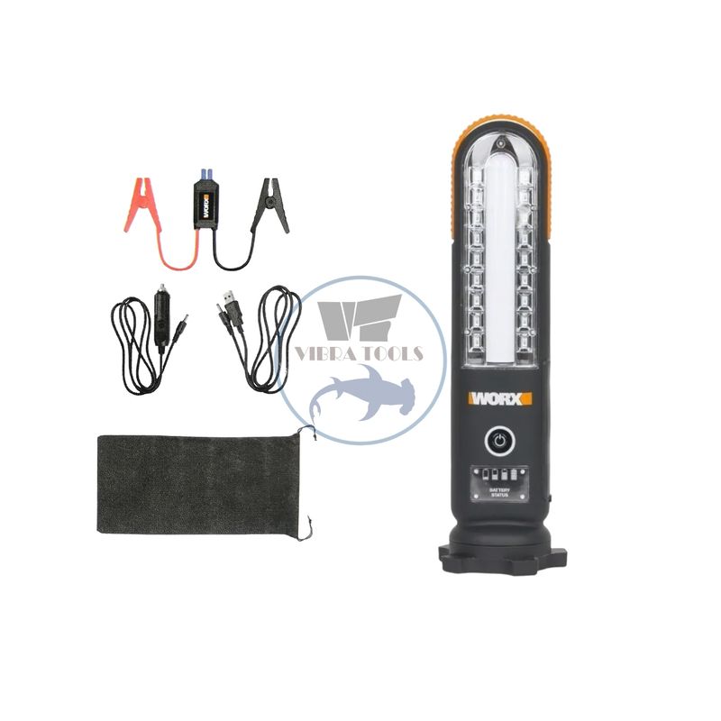 WORX - Partidor De Batería Worx 500 Ah 12v Con Linterna 500 Lm