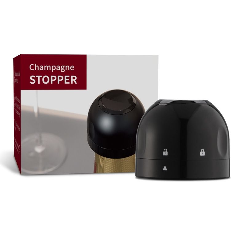 KUANGYE - 3pcs Tapa Vino Tapón Al Vacío Champagne Espumante Champaña