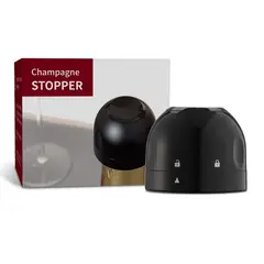 KUANGYE - 3pcs Tapa Vino Tapón Al Vacío Champagne Espumante Champaña