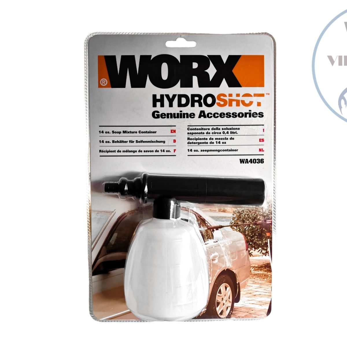 WORX - Dispensador De Jabón Worx 400 Ml Hidroshot