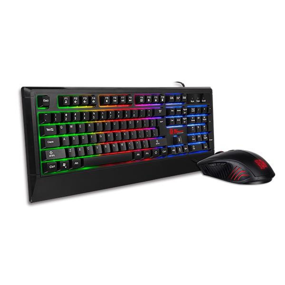 THERMALTAKE - Tt eSPORTS Challenger Combo RGB teclado y mouse