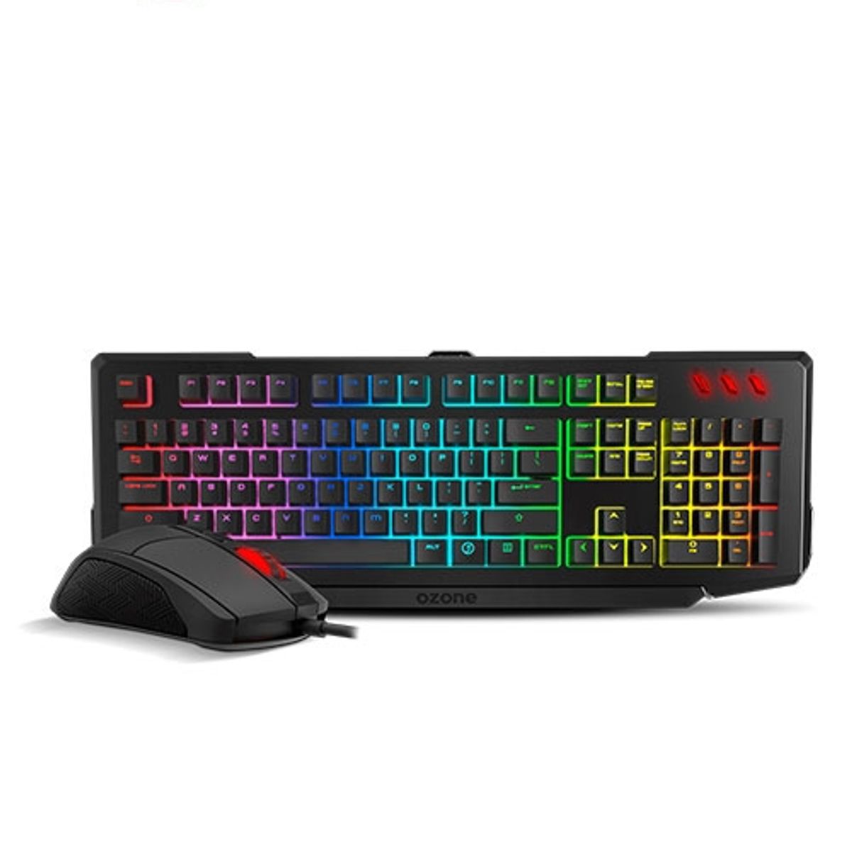 OZONE - Teclado Ozone Double Tap mouse y teclado ESPAÑOL