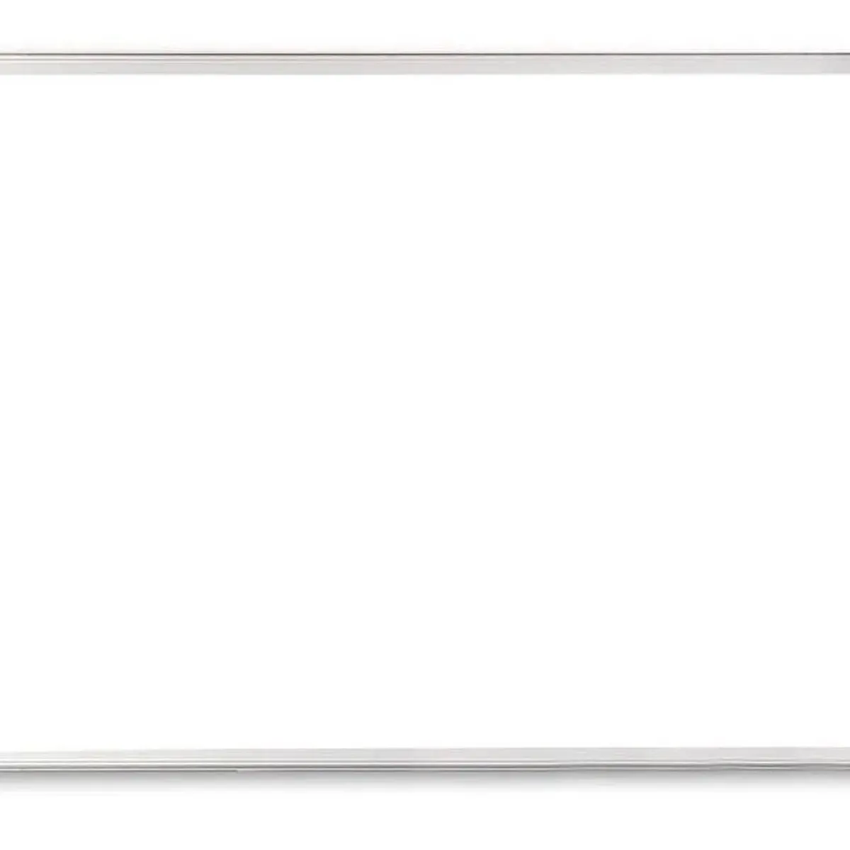 GENERICO - Pizarra Acrílica Magnética Marco Aluminio Tamaño Mesa