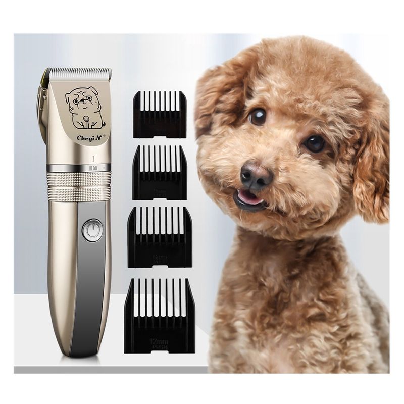 GENERICO - Cortadora De Pelo Para Mascotas Máquina Recargable 12w